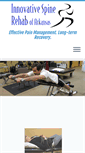 Mobile Screenshot of innovativespinerehab.com